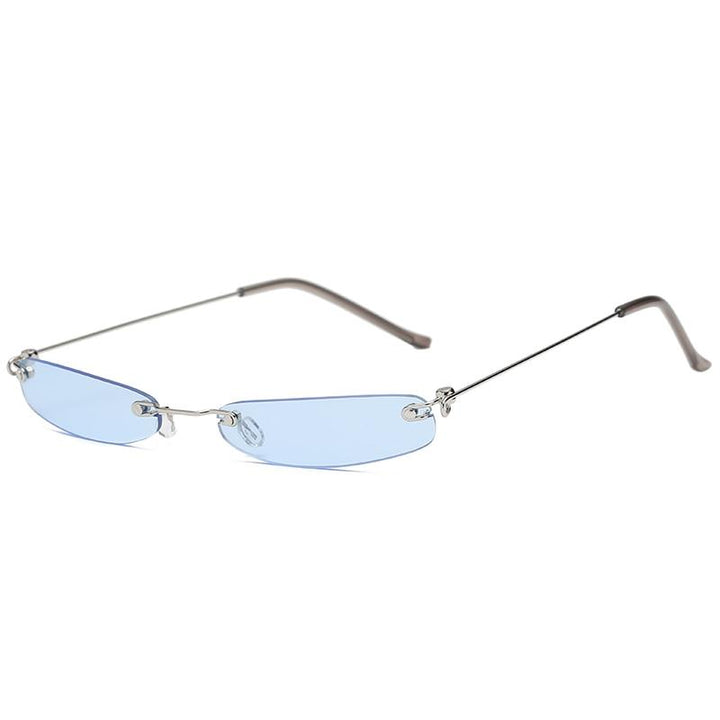 Wysokiej jakości uniseksowe okulary przeciwsłoneczne prostokątne. Ochrona UV i modny design.