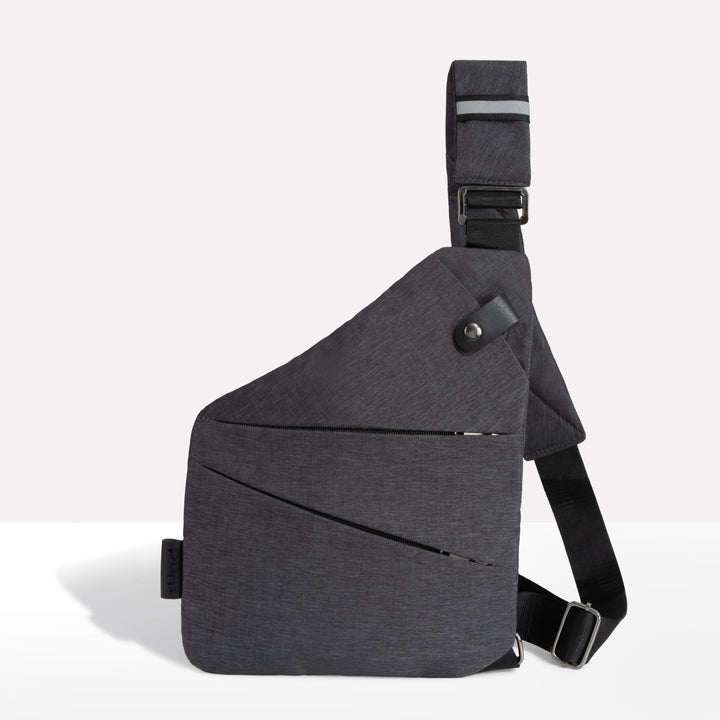 Unisex antykradzieżowa torba crossbody, wodoodporna, idealna do miasta.