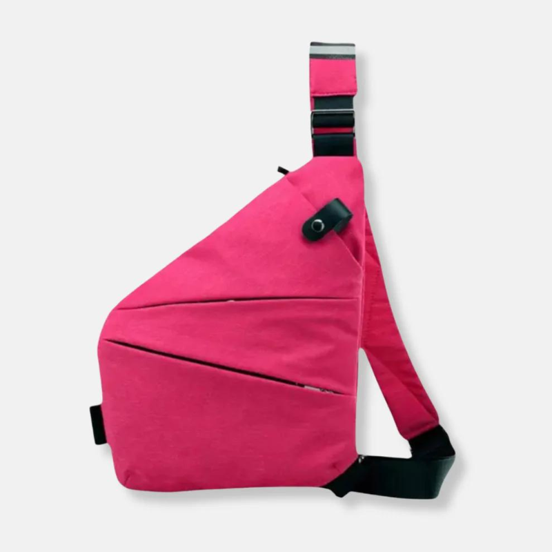 Nowoczesna torba crossbody unisex, antykradzieżowa, na ramię, funkcjonalna.