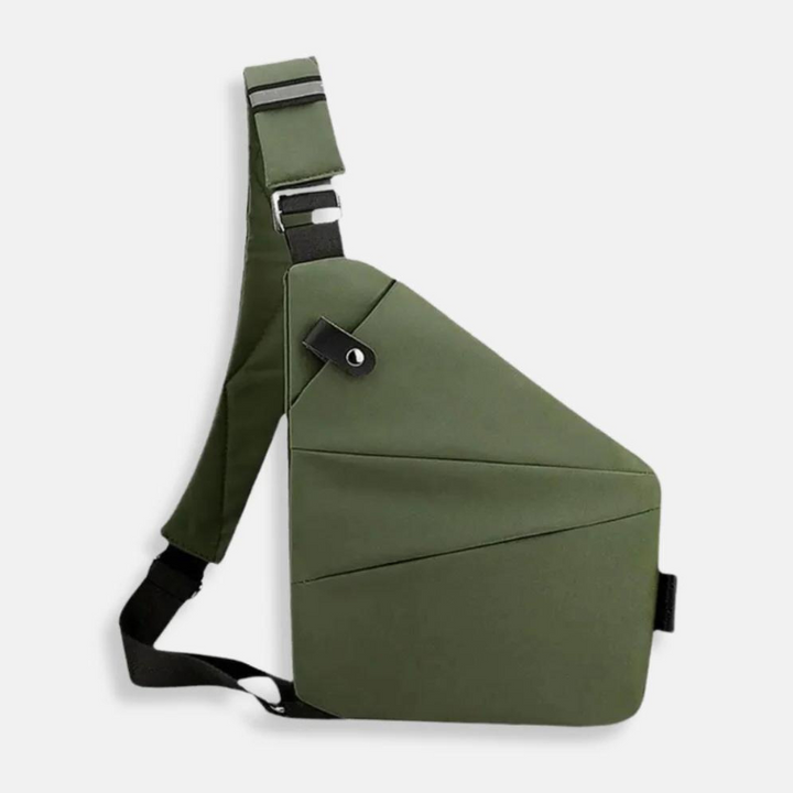 Torba crossbody unisex, wodoodporna, z wzmocnionymi szwami, wytrzymała.