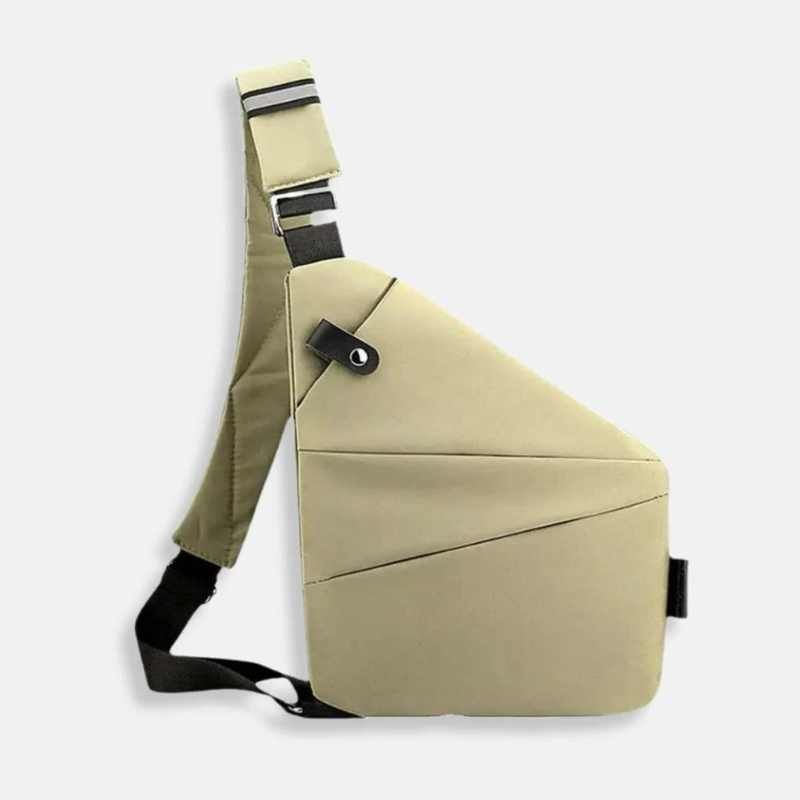 Bezpieczna torba na ramię crossbody, unisex, na telefon i tablet.