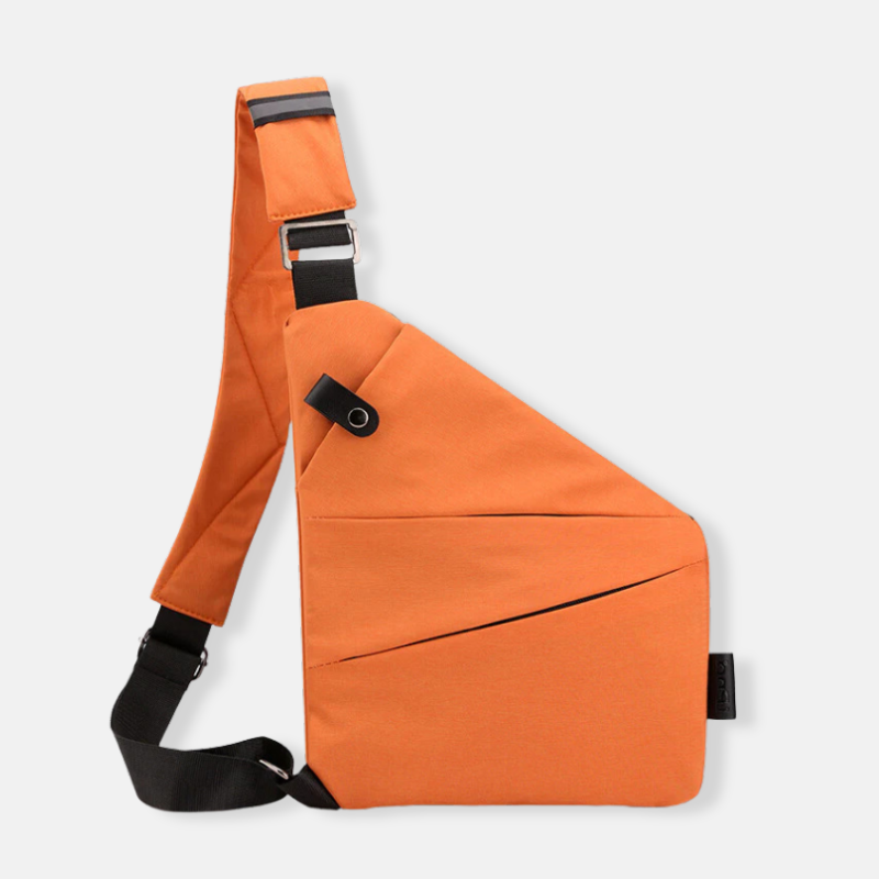 Elegancka torba crossbody miejska, antykradzieżowa, wodoodporna, unisex.