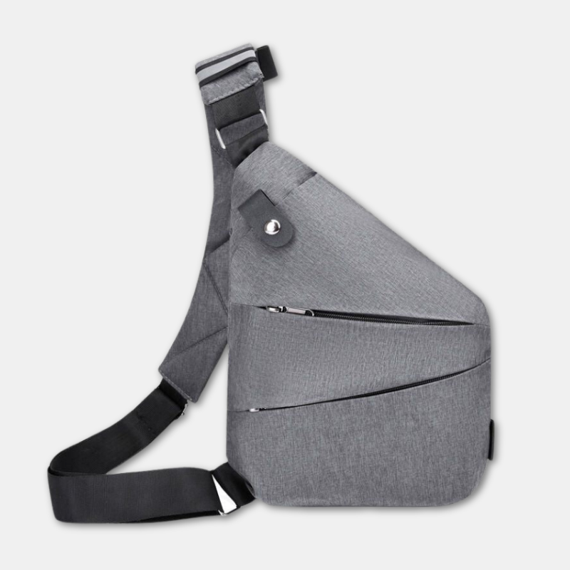 Wodoodporna torba crossbody, idealna na rower i spacer po mieście.