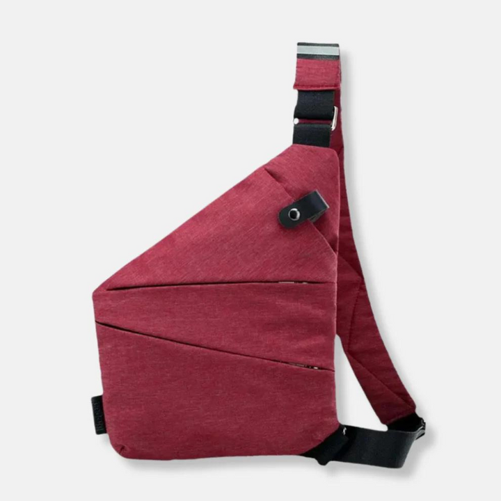 Funkcjonalna, antykradzieżowa torba crossbody, wodoodporna, na co dzień.