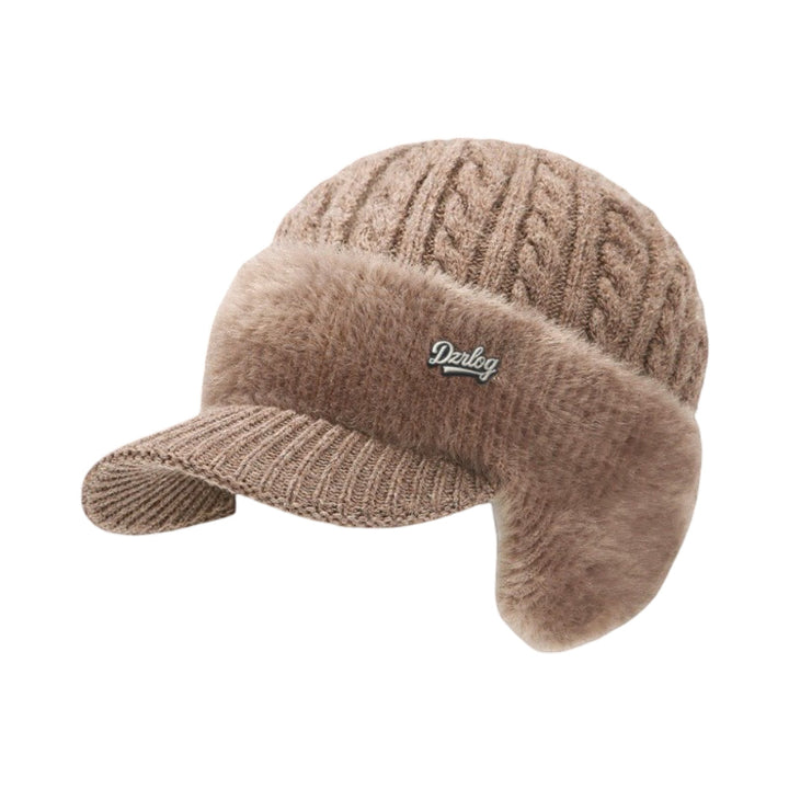 Sportowa czapka zimowa trapper unisex, niezbędna do aktywności outdoorowych.