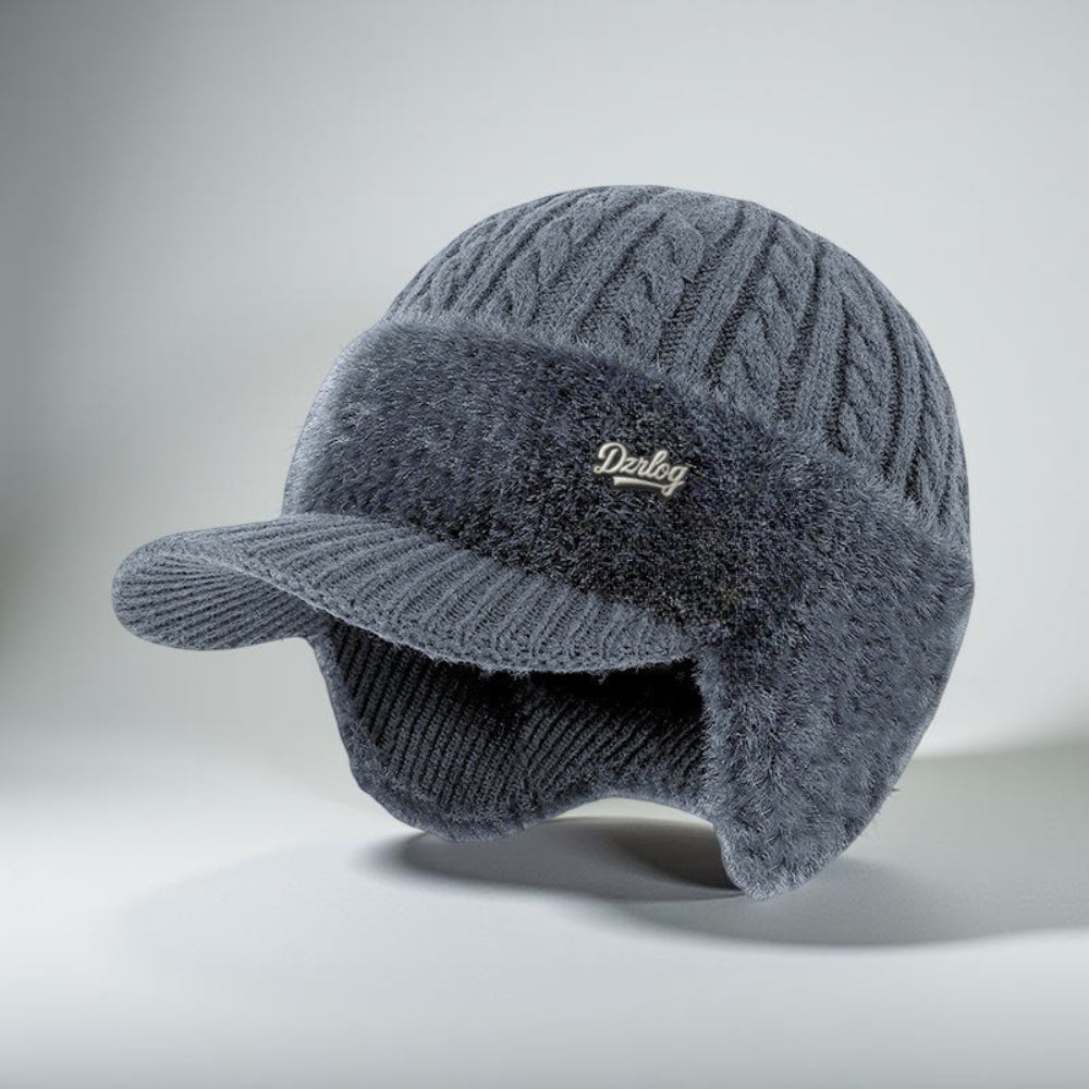 Ciepła czapka trapper z miękkimi nausznikami, unisex, doskonała na zimę i outdoor.