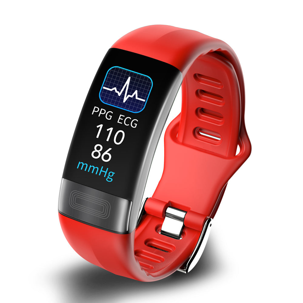 Nowoczesny smartwatch fitness unisex z funkcjami EKG, tętna i monitora snu, dla kompleksowego dbania o zdrowie.