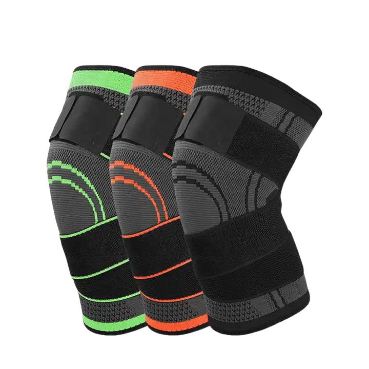 Unisex oddychający stabilizator kolana zapewniający wsparcie i ochronę podczas sportu, biegania i treningu.