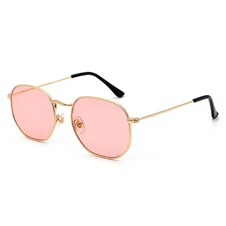 Czarne okulary przeciwsłoneczne retro unisex. Stylowy dodatek vintage, ochrona UV, idealne na modne lato.