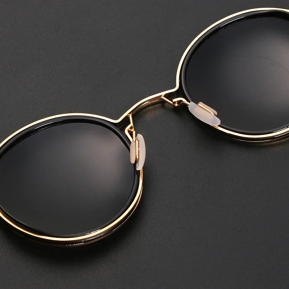 Modne okulary przeciwsłoneczne Terra unisex w stylu retro. Wyraziste oprawki, pełna ochrona UV400.
