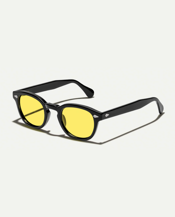 Unisex okulary przeciwsłoneczne, modne i wyraziste, z kolorowymi soczewkami. Doskonałe do każdej stylizacji.