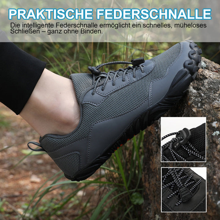 Ortopedyczne buty unisex typu barefoot, wodoodporne, idealne na spacery w każdych warunkach.