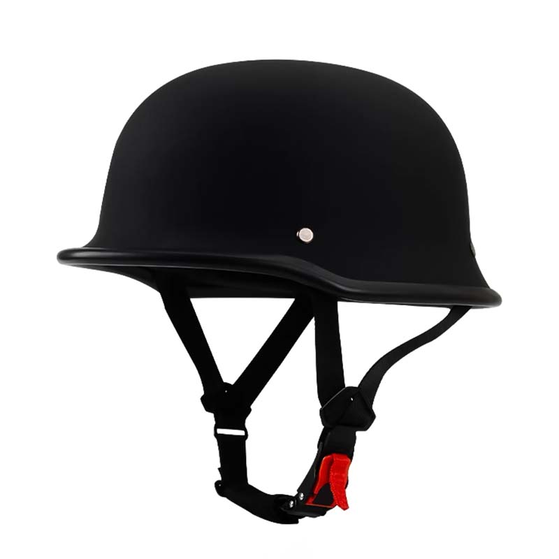 Komfortowy i bezpieczny półkask motocyklowy ECE/DOT. Kask unisex do cruisera, wysoka jakość, stylowy.