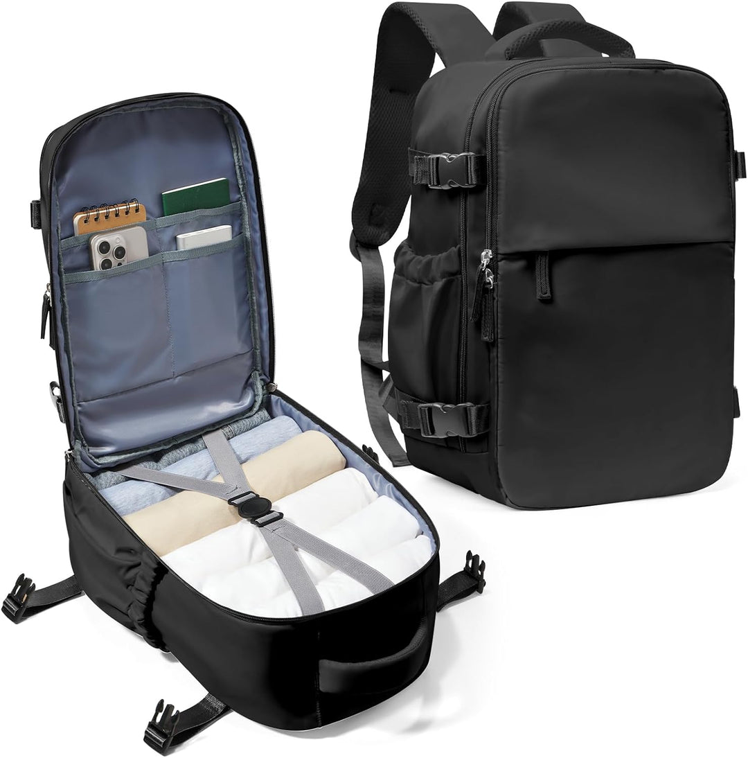 Praktyczna aktówka unisex na laptopa, z organizerem i paskiem, doskonała na uczelnię.