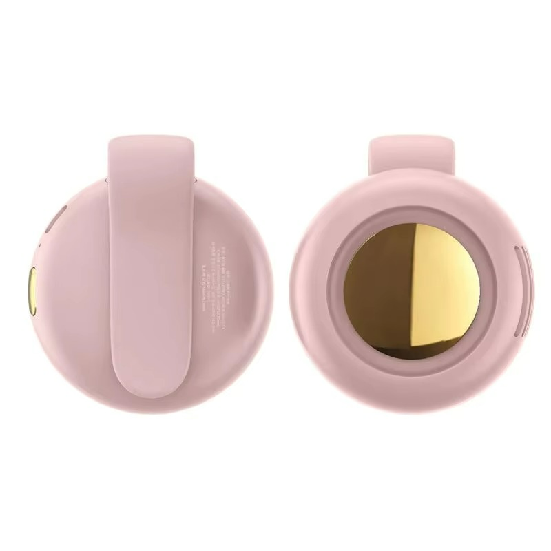 Unisex wentylator z klipsem 2w1: do noszenia na szyi lub przypięcia do pasa. Osobiste chłodzenie w lato.