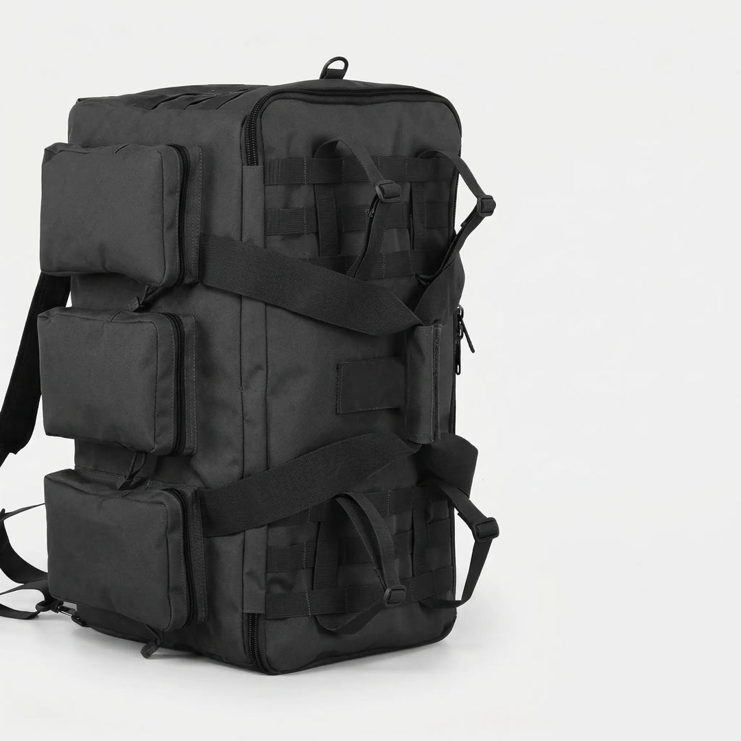 Unisexowa torba duffel 55L, taktyczna i pojemna, doskonała na podróże, sport oraz wyprawy outdoorowe.