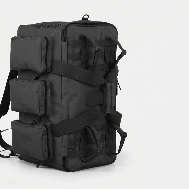 Unisexowa torba duffel 55L, taktyczna i pojemna, doskonała na podróże, sport oraz wyprawy outdoorowe.