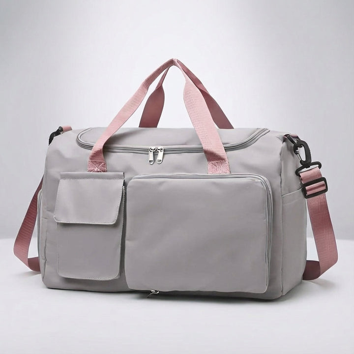 Lekka torba podróżna unisex z przegrodą na buty. Idealna jako bagaż podręczny na weekendowe podróże.