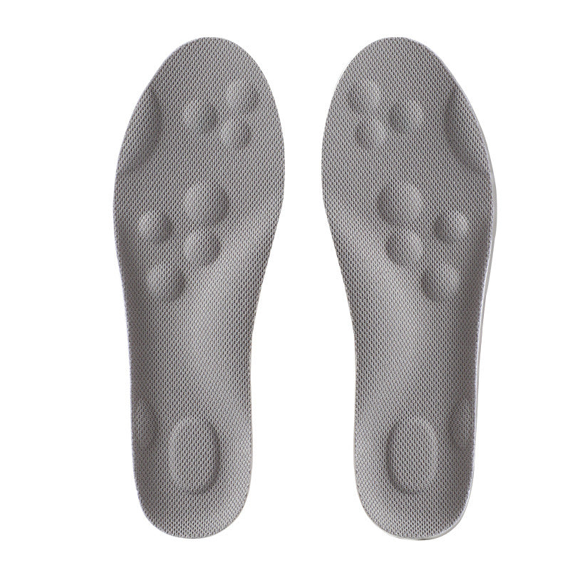 Ergonomiczne wkładki sportowe unisex z amortyzacją, idealne do butów sportowych, zapewniające wsparcie.