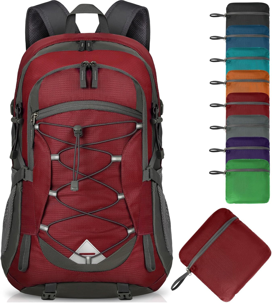 Unisexowy plecak turystyczny 40L, wodoodporny i lekki, idealny na trekking i kemping.