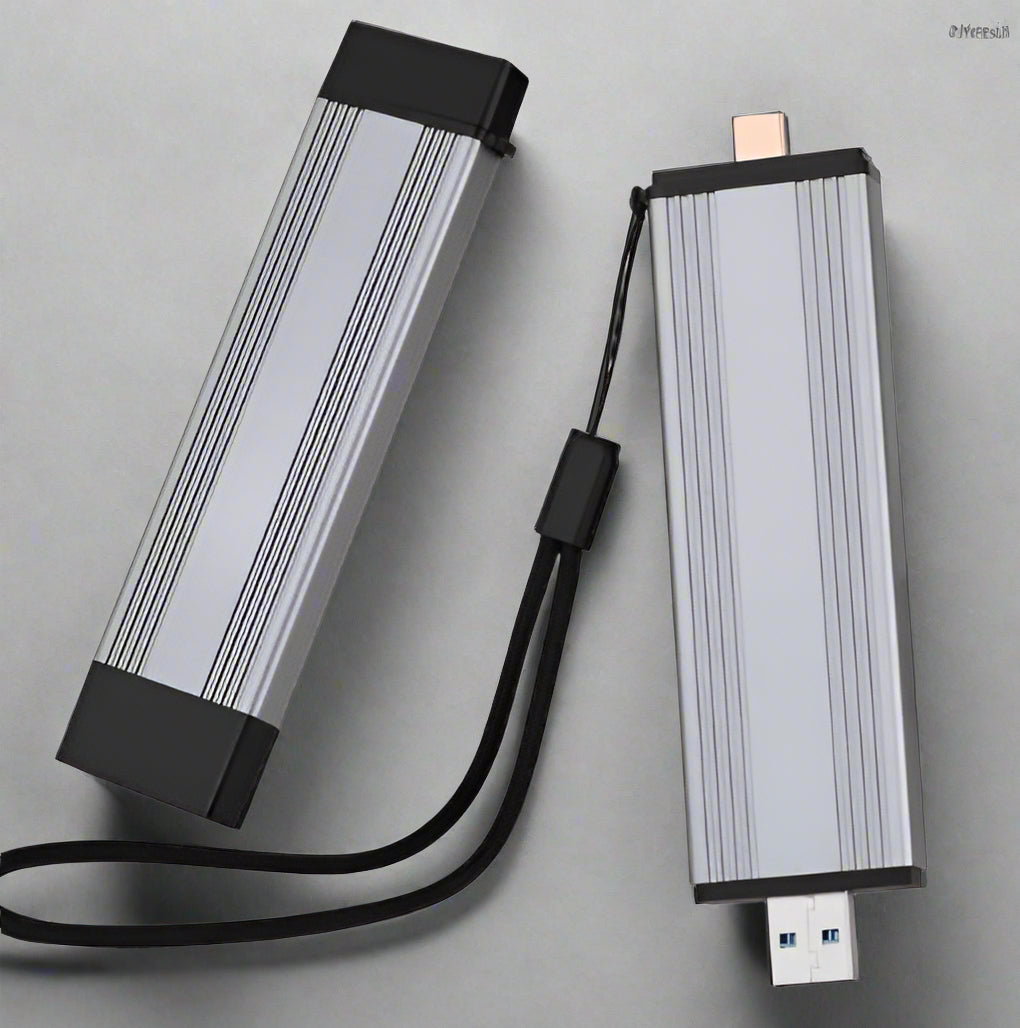 Uniwersalna obudowa SSD M.2 NVMe USB-C 10Gbps do szybkiego przenośnego dysku zewnętrznego, montaż bez narzędzi.