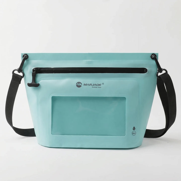 Stylowa torba crossbody na ramię, outdoorowa. Z okienkiem dotykowym na telefon, idealna w podróży.
