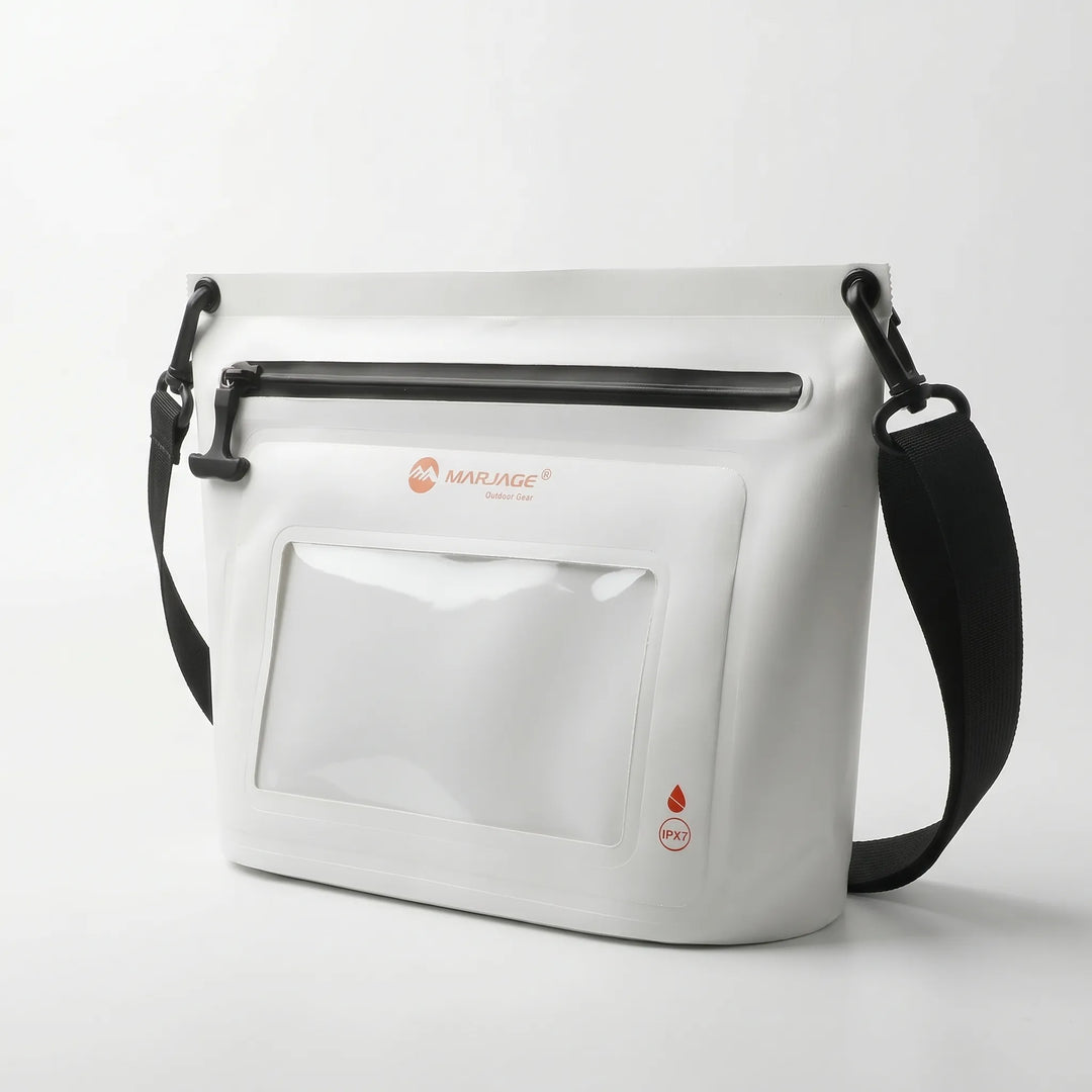 Torba crossbody sportowa, wodoodporna. Idealna na rower, spacer, z okienkiem dotykowym na telefon.