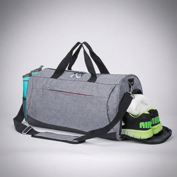 Pojemna torba weekendowa 30L TravelDry, czarna. Idealna na krótkie wyjazdy, podróż. Wodoodporna, unisex.