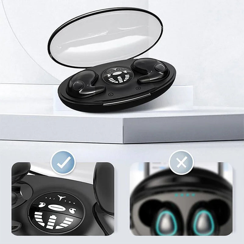 Słuchawki bezprzewodowe Bluetooth do snu. Gwarantują stabilne połączenie audio dla relaksu i wyciszenia.