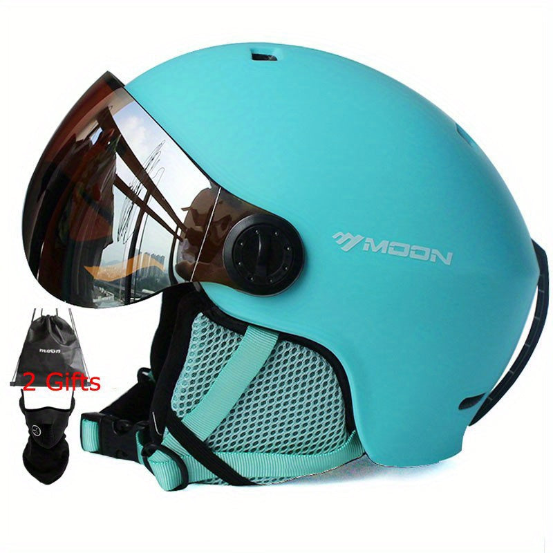 Kask narciarski/snowboardowy dla aktywnych. Pełna ochrona głowy na stoku i w górach.