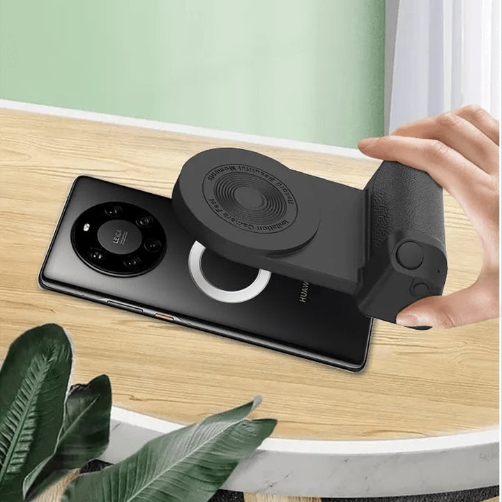 Stabilizator magnetyczny na smartfon, zapewniający płynne filmy i ostre fotografie.