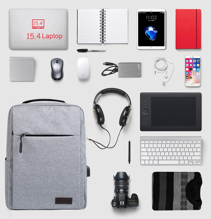 Kobieta nosząca stylowy, damski plecak na laptopa. Idealny na co dzień do pracy lub na uczelnię.