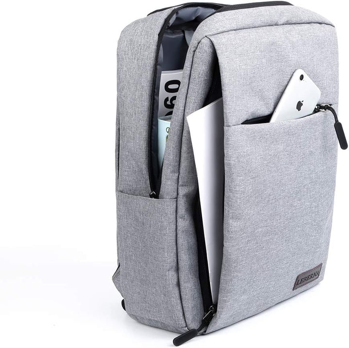 Profesjonalny plecak biznesowy na laptopa 15.6", z portem USB, doskonały do biura i delegacji.