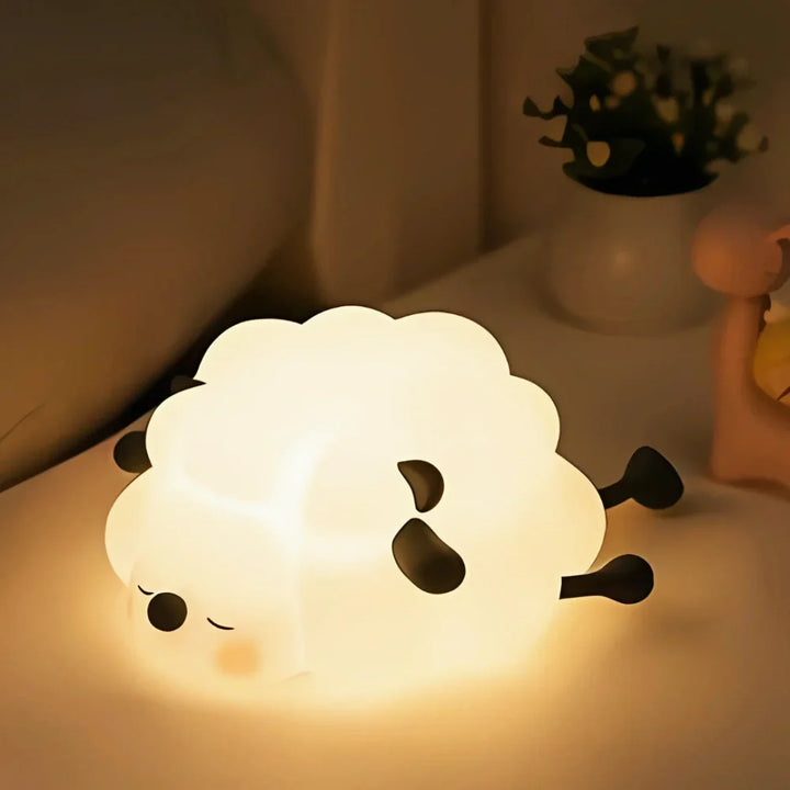 Oświetlenie LED do sypialni, stylowa lampka nocna, idealny prezent.