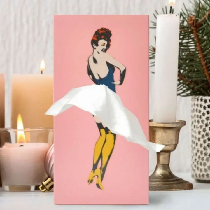 Elegancki pojemnik na chusteczki, nowoczesny design. Praktyczna dekoracja do domu i biura, łatwa organizacja.