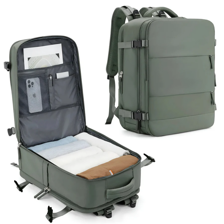 Stylowa walizka podręczna unisex TravelMate. Funkcjonalny bagaż na weekendowe wyjazdy i dłuższe podróże.