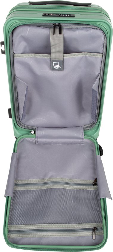 Wytrzymała walizka twarda Wien z zamkiem TSA, chroniąca Twój bagaż i laptop w każdej podróży.