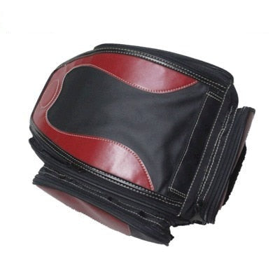 Torba motocyklowa z czerwonymi wstawkami
