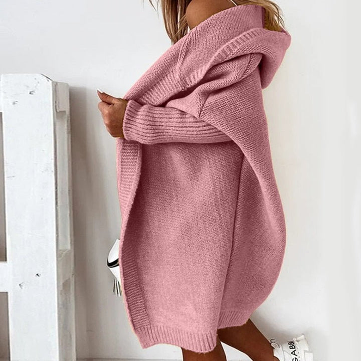 Wygodny sweter oversize damski, luźny krój