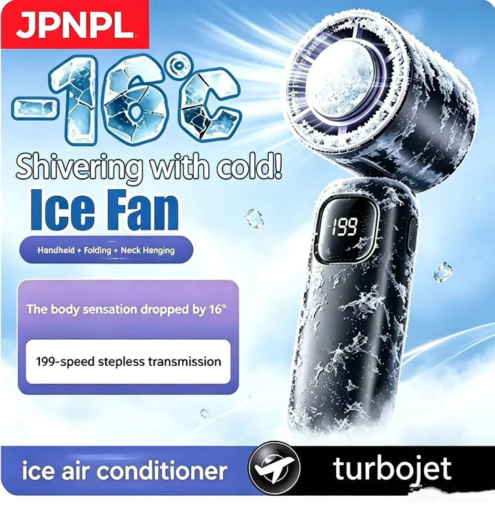 Wentylator na szyję z zasilaniem USB. Bezłopatkowy, komfortowe chłodzenie w podróży i pracy.