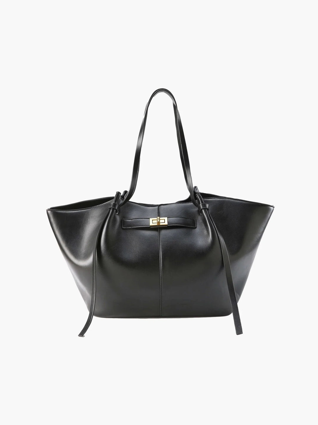 Elegancka torba damska shopper z uchwytami, detale i wykończenie