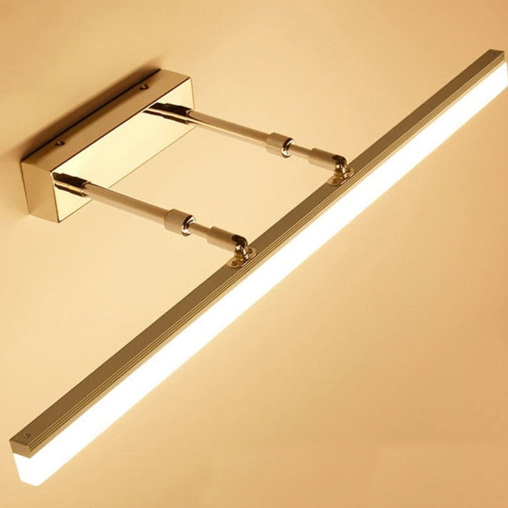 Wodoodporna lampa ścienna LED do łazienki, idealna nad lustro. Nowoczesne oświetlenie wnętrz.