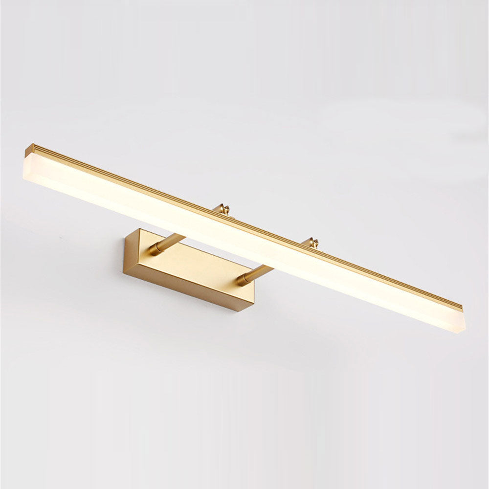 Lampa LED ścienna do łazienki, wodoodporna. Eleganckie oświetlenie nad lustro, oświetlenie wnętrz.