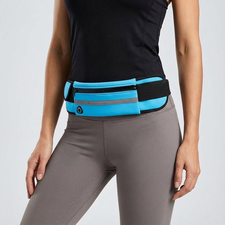 Nerka sportowa RunBelt, niezastąpiona podczas biegania, fitness i aktywności na świeżym powietrzu.