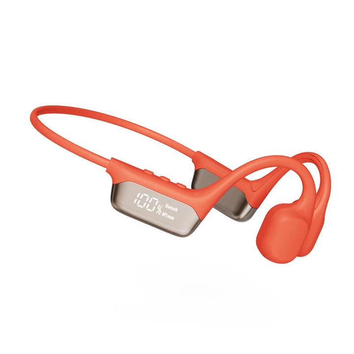 Wodoodporne słuchawki Bluetooth 5.4 MP3 do pływania. Sportowe, bezprzewodowe audio uniseksowe na basen.