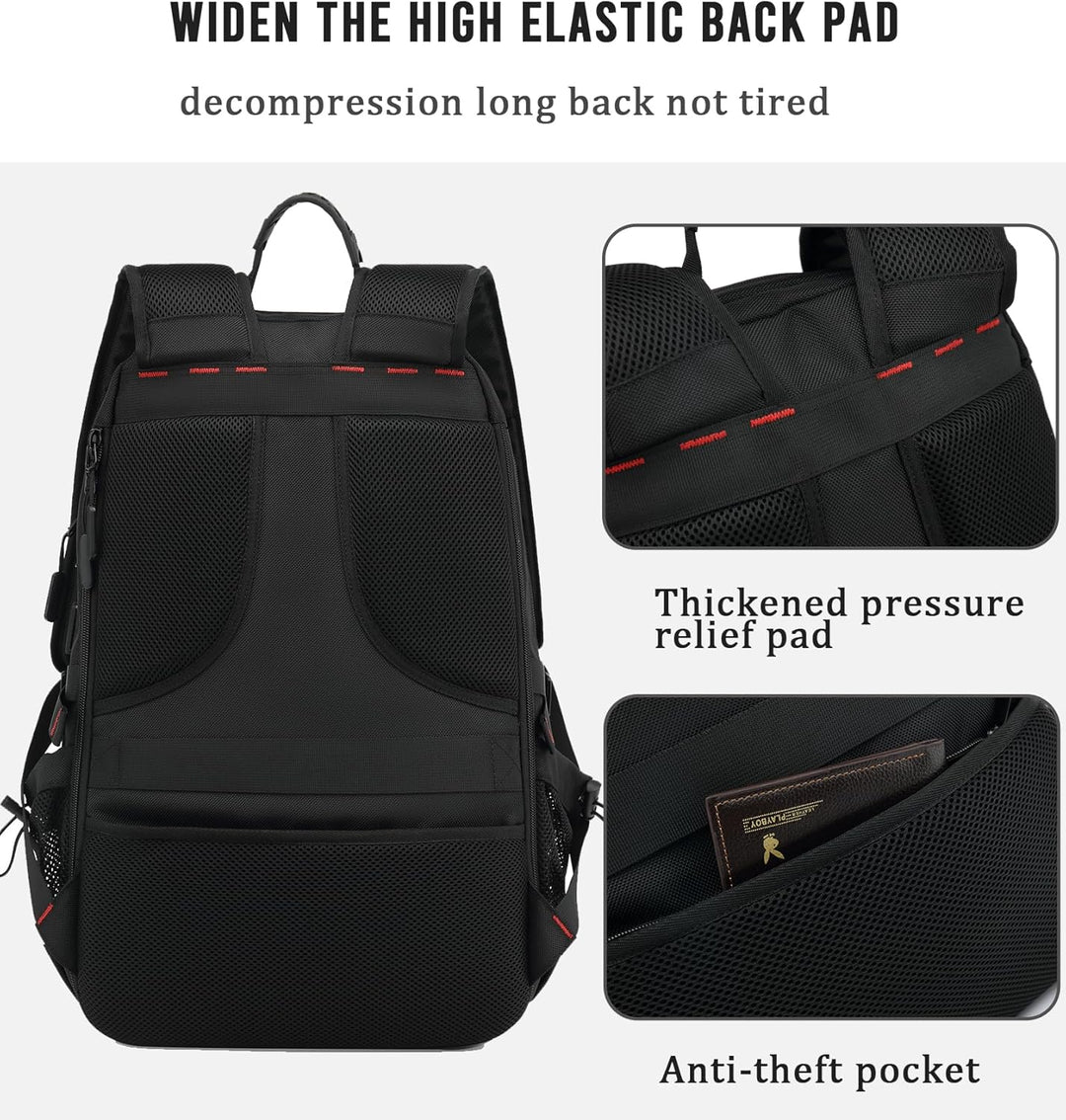 Biznesowy plecak podróżny 60L z USB i komorą na laptopa i buty. Wodoodporny, gotowy na weekend.