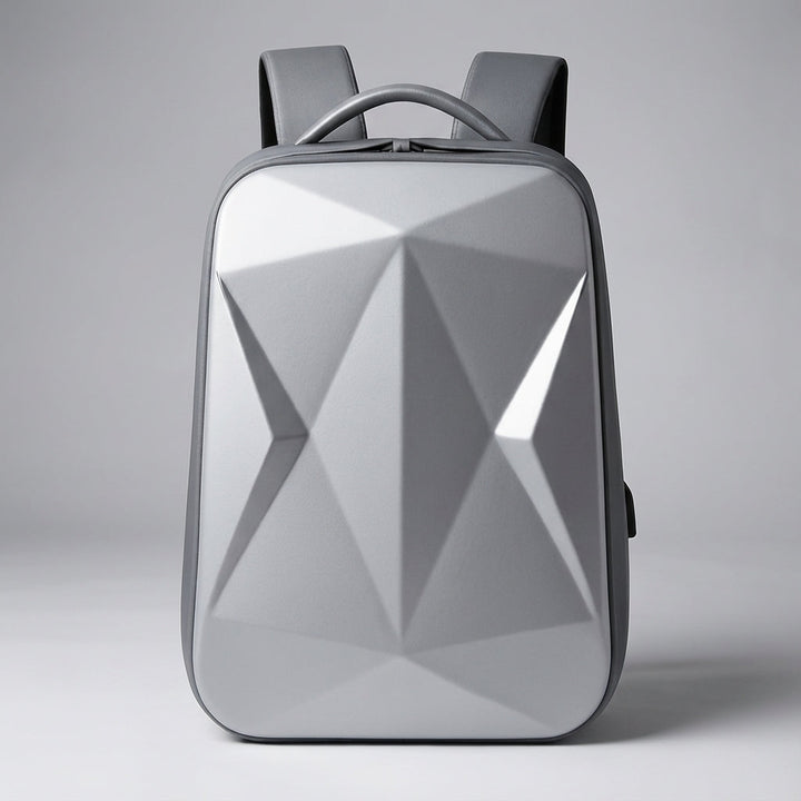 Plecak biznesowy StratoPack unisex, wodoodporny, z portem USB, kieszeń na laptop 17,3'', idealny do biura.