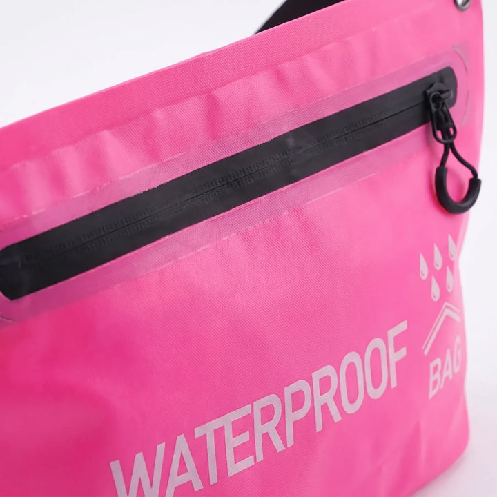 Wodoodporny organizer crossbody. Sucha torba na telefon, klucze i dokumenty. Idealny na plażę i aktywności wodne.
