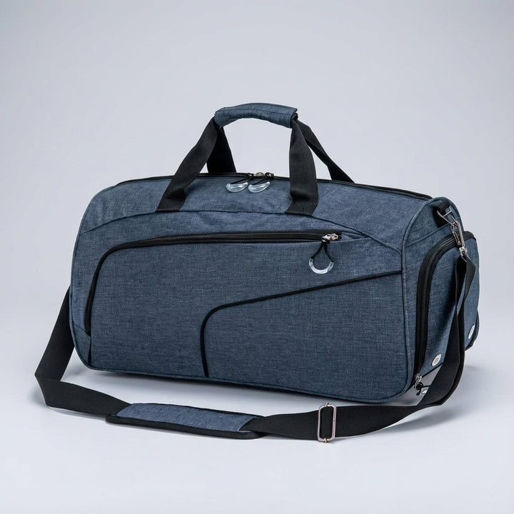 Torba sportowa duffel 35L na siłownię. Wodoodporny worek podróżny z komorą na buty, lekka i wytrzymała.