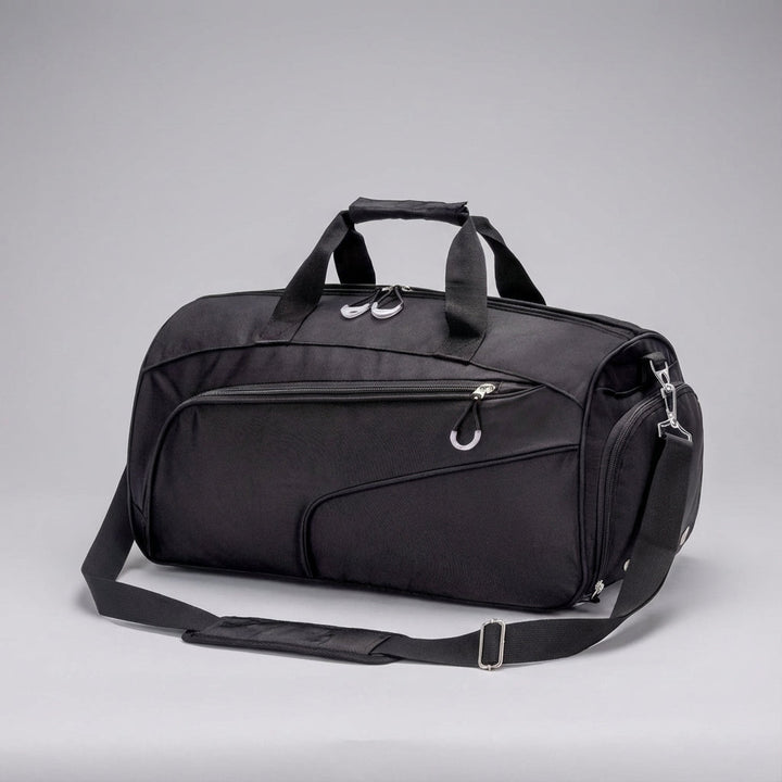 Pojemny worek duffel 35L. Uniwersalna wodoodporna torba podróżna i sportowa z komorą na buty.